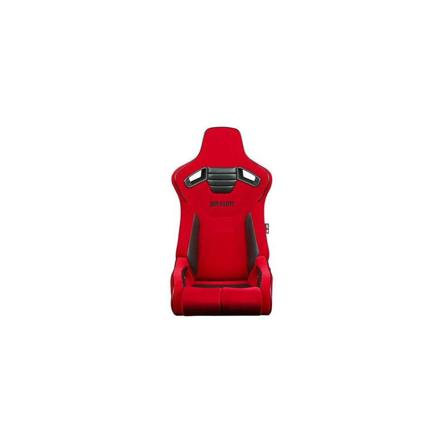 BRAUM Elite-R Series Sport Reclinable Seats (Red Cloth Black Trim) – Priced Per Pair