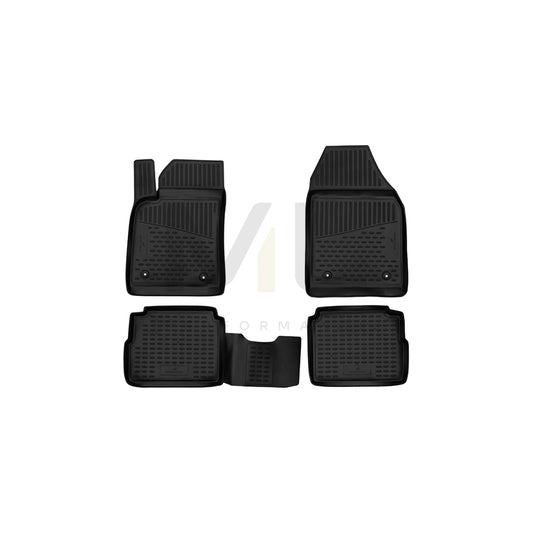 WALSER Tailored, XTR 75112 Floor mat set Front and Rear | ML Performance Car Parts