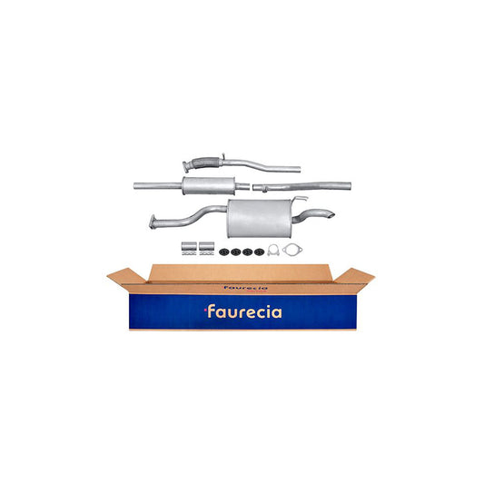 Hella 8LD 366 029-391 Rear Silencer For Fiat Idea (350)