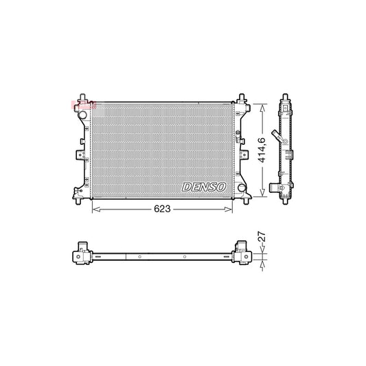 Denso DRM47039 Drm47039 Engine Radiator | ML Performance UK