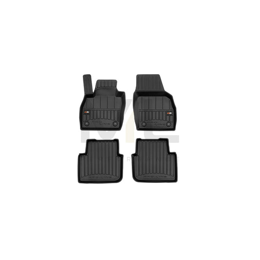FROGUM Tailored, ProLine 3D409613 Floor mat set Elastomer, Front and Rear, Quantity: 4, Black | ML Performance Car Parts