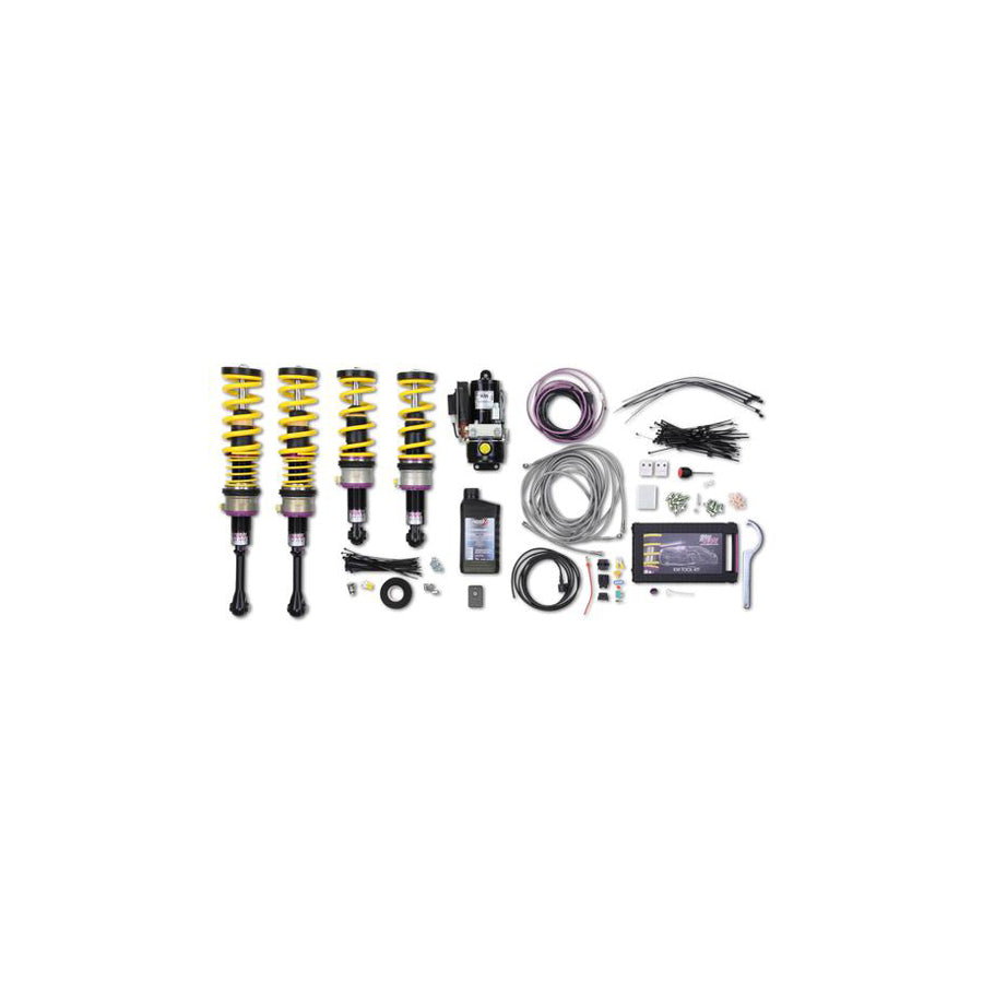 KW 35261415 Chevrolet Corvette C6 Variant 3 With HLS 4 Hydraulic Lift System Coilover Kit 1  | ML Performance UK Car Parts