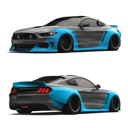 Clinched 2015-2017 Ford Mustang Widebody Kit | ML Performance UK Car Parts