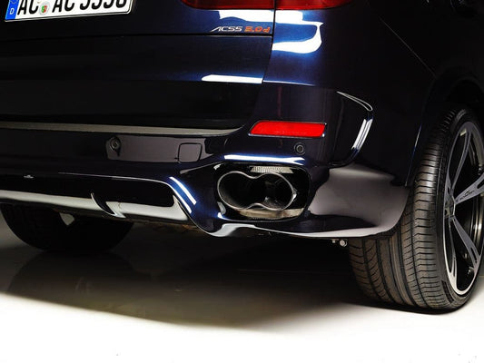 AC Schnitzer BMW F15 M Sport Exhaust Silencer with Racing Tailpipes (X5 30d, X5 35i & X5 40dx)