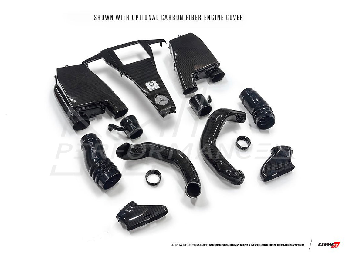 AMS Performance Mercedes-Benz AMG M157 M278 Carbon Fibre Intake System (CLS550, CLS63 & E63) - ML Performance UK