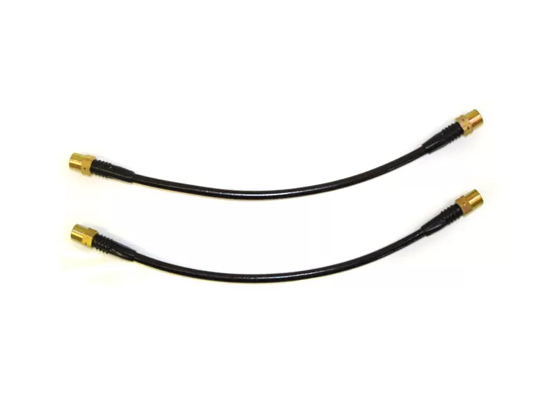 Agency Power AP-A4-405 Front Steel Braided Brake Lines Audi A4 B6 | B7 02-08 | ML Performance UK Car Parts