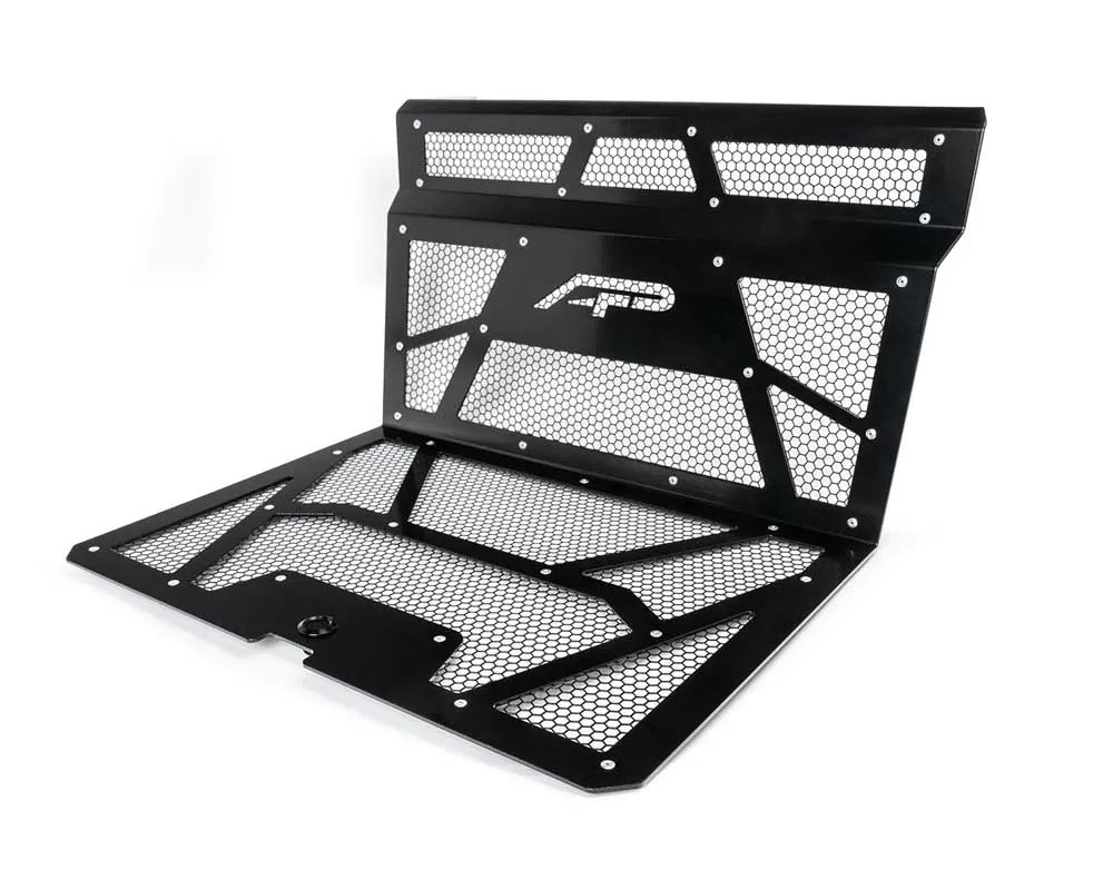 Agency Power AP-RZR-111-FGB-MGBLK Vented Engine Cover Gloss Black | Gloss Black Polaris RZR XP 1000 | XP Turbo | ML Performance UK Car Parts