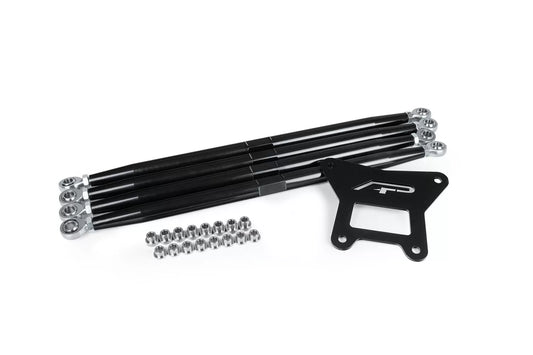 Agency Power AP-RZRTS-200-BK Adjustable Rear Radius Arms Black Polaris RZR Turbo S 2018-2021 | ML Performance UK Car Parts