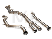 Active Autowerke BMW F80 F82 Exhaust Mid-Pipe - Non-resonated (M3 & M4)
