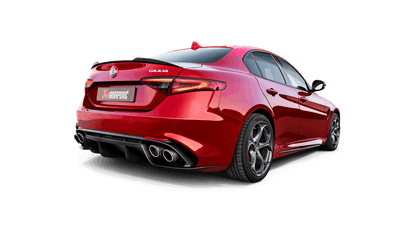 Akrapovic Alfa Romeo Giulia Quadrofoglio Evolution Line Titanium Exhaust System - ML Performance UK