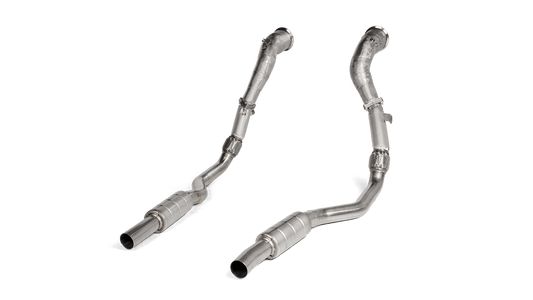 Akrapovic Audi C8 Stainless Steel Downpipe & Link Pipe (RS 6 Avant & RS 7 Sportback) - ML Performance UK