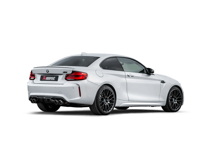 Akrapovic BMW F87 M2 Competition OPF/GPF Titanium Slip-On Line Exhaust - ML Performance UK