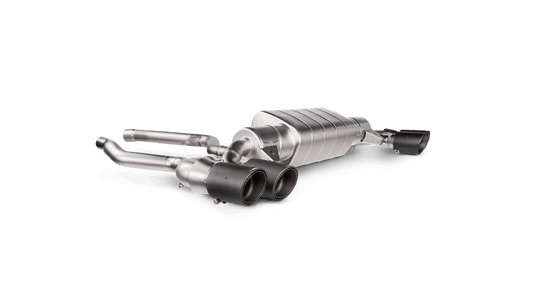 Akrapovic BMW G20 G21 M340i Slip-On Line Titanium OPF GPF Back Exhaust - ML Performance UK 