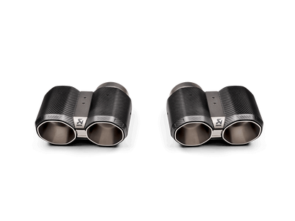 Akrapovic BMW G80 G82 Matte Carbon Tail Pipe Set (M3, M3 Competition, M4 & M4 Competition) - ML Performance UK