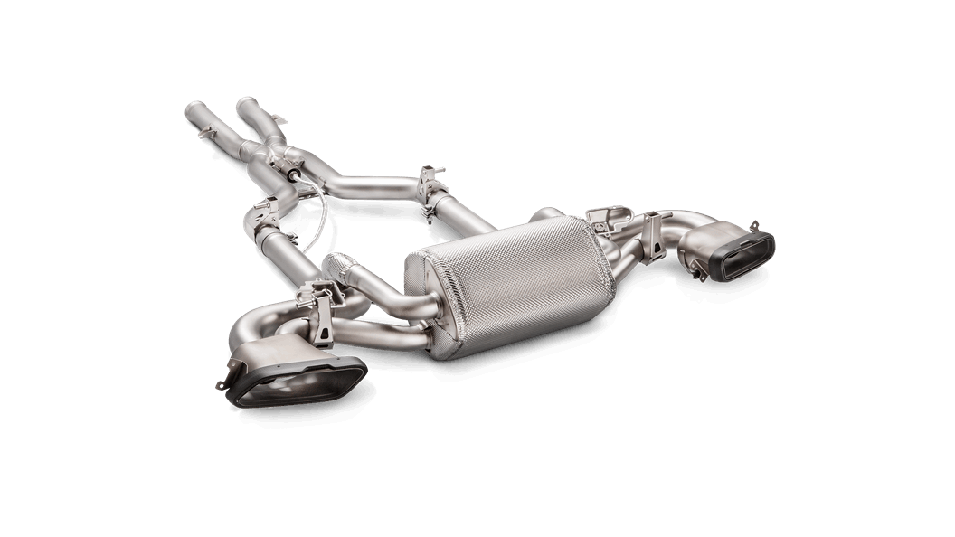 Akrapovic Mercedes-AMG C190 R190 GT Evolution Line Titanium Exhaust Kit (Inc. GT Coupe, GT S Coupe, GT Roadster & GT C Roadster) - ML Performance UK