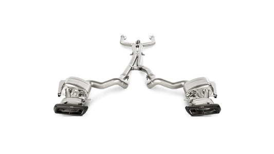 Akrapovic Mercedes-Benz C205 S205 W205 Titanium Evolution Link Pipe Set (C63 AMG & C63 S AMG) - ML Performance UK