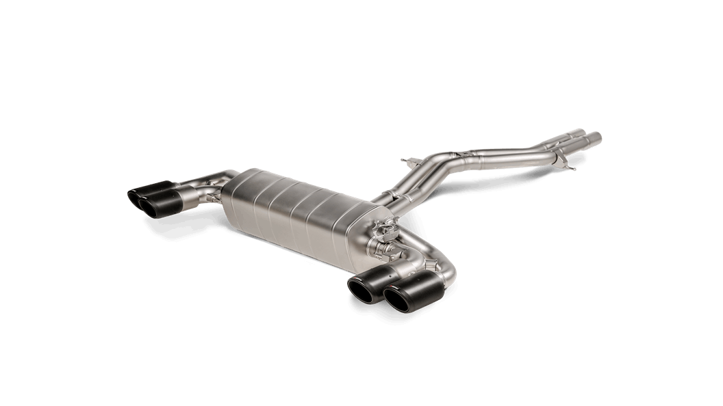 Akrapovič Porsche 536 Cayenne S Slip-On Line Titanium Exhaust System (Cayenne S & Cayenne S Coupe) - ML Performance UK