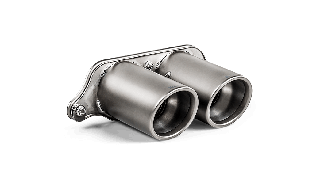Akrapovič Porsche 991.2 911 Titanium Tail Pipe Set ECE Approved (GT3, GT3 RS & Speedster) - ML Performance UK