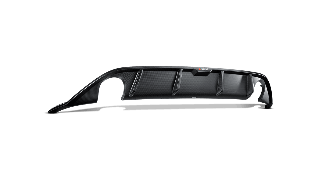 Akrapovic VW MK7 Golf GTI Rear Carbon Fibre Diffuser - ML Performance UK