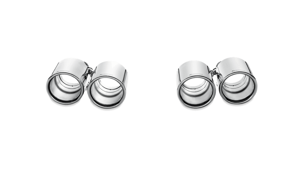 Akrapovic BMW F10 F12 Carbon/Titanium Tail pipe set (M5 & M6) - MLPerformance UK