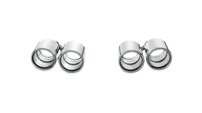 Akrapovic BMW F10 F12 Carbon/Titanium Tail pipe set (M5 & M6) - MLPerformance UK