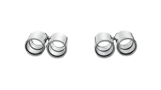 Akrapovic BMW F10 F12 Carbon/Titanium Tail pipe set (M5 & M6) - MLPerformance UK