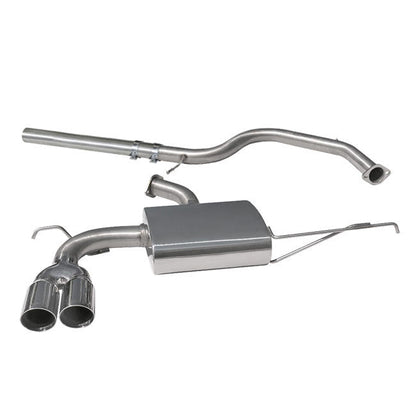 Cobra Exhaust Audi A3 (8P) 2.0 TDI 170PS (2WD) (3 Door) Twin Tip Cat Back Performance Exhaust | ML Performance UK Car Parts