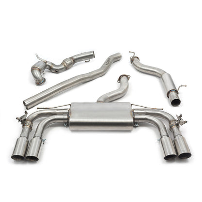 Cobra Exhaust Audi S3 (8V) 3 Door (Valved) (13-17) Turbo Back Performance Exhaust | ML Performance UK Car Parts