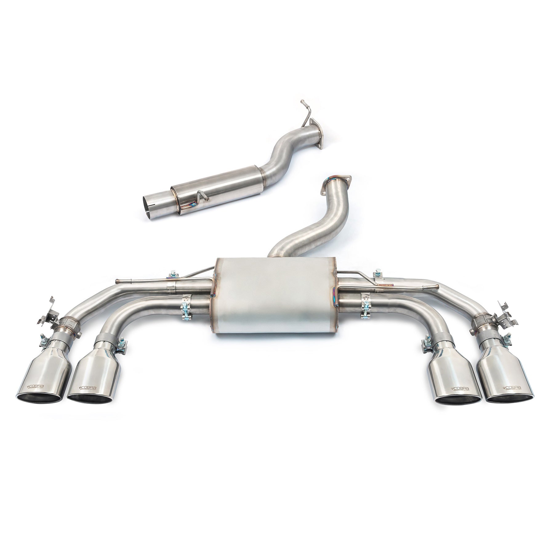Cobra Exhaust Audi S3 (8Y) 5 door Sportback Race GPF Back Performance Exhaust | ML Performance UK Car Parts