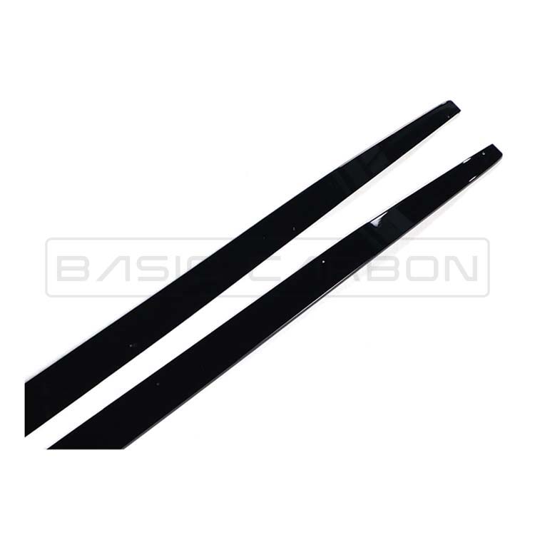Basic Carbon BMW F20 F21 Gloss Black Performance Side Skirts (Inc. M135i & M140i)