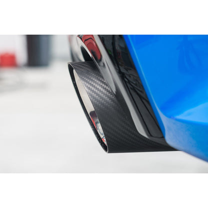 Cobra Exhaust BMW M135i xDrive (F40) OEM Style M Performance Tips - Carbon Fibre Larger 4" Slip-on Replacement Tailpipes