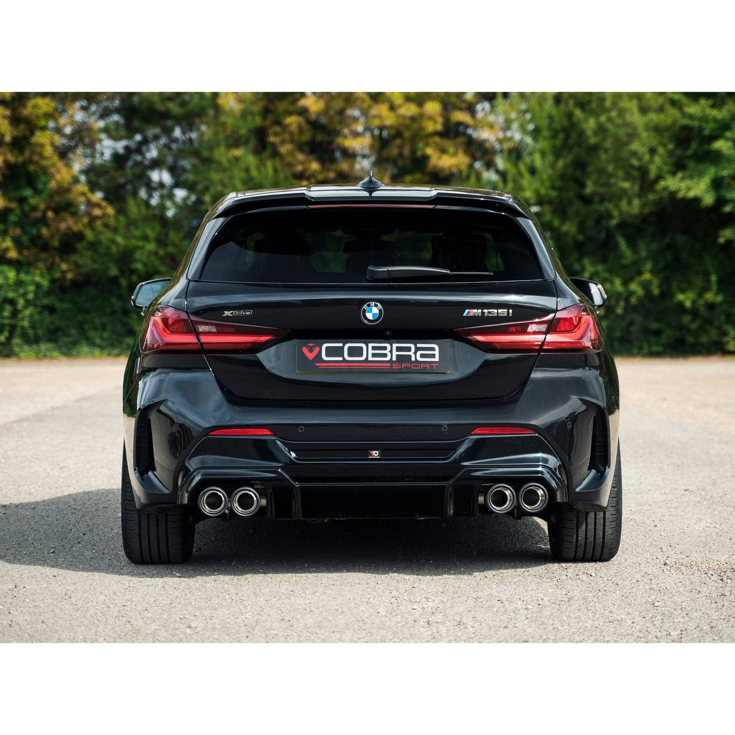 Cobra Exhaust BMW M135i (F40) Venom Quad Exit M3 Style Race Box Delete Cat Back Performance Exhaust