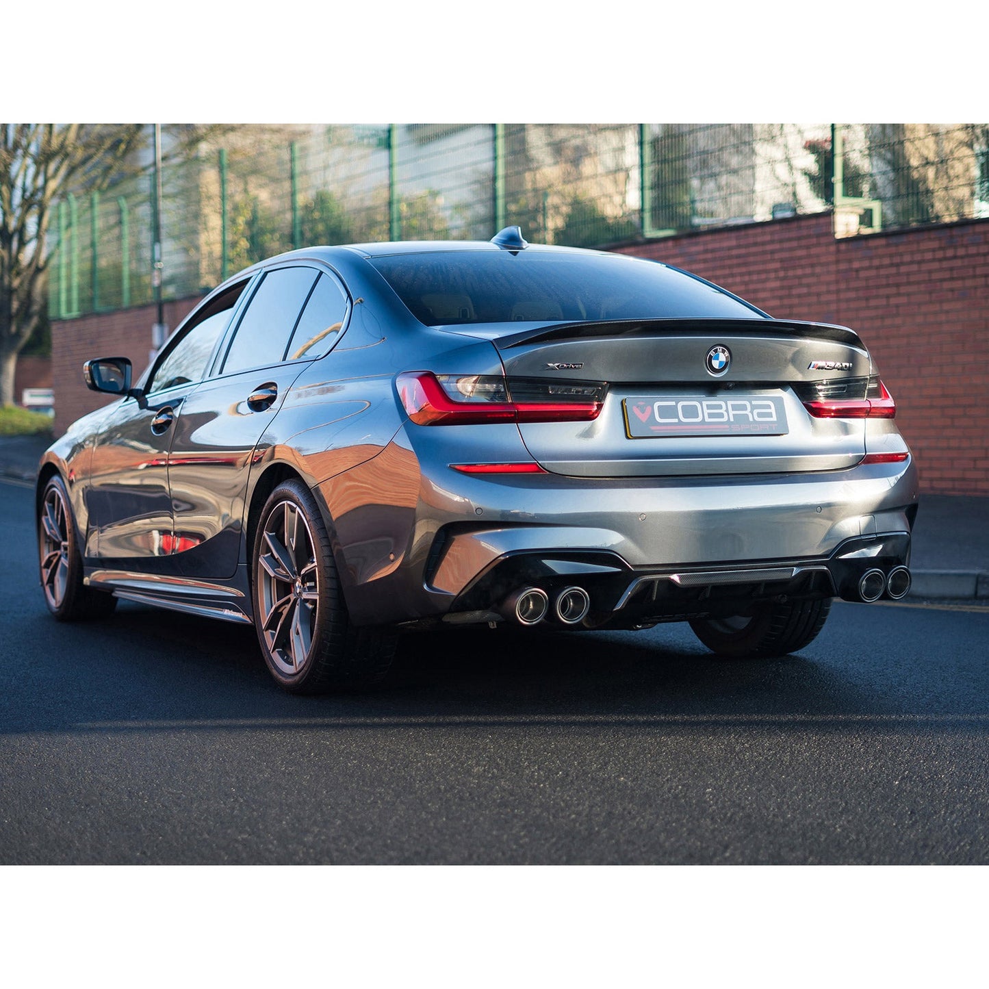 Cobra Exhaust BMW M340i (G20) (19+) (UK/EU) Valved Quad Exit GPF/PPF Back Performance Exhaust