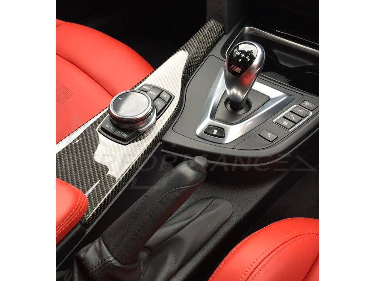 Genuine BMW F80 F82 Carbon Fibre Interior Centre Console Trim (M3 & M4) - ML Performance UK