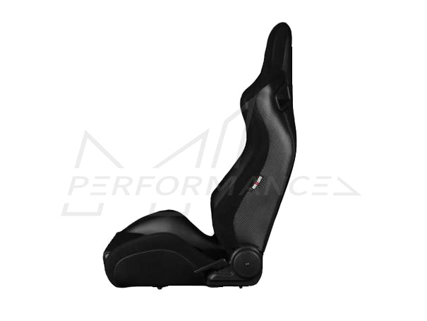 BRAUM Elite-S Series Black Leatherette Racing Seats - Pair - ML Performance UK