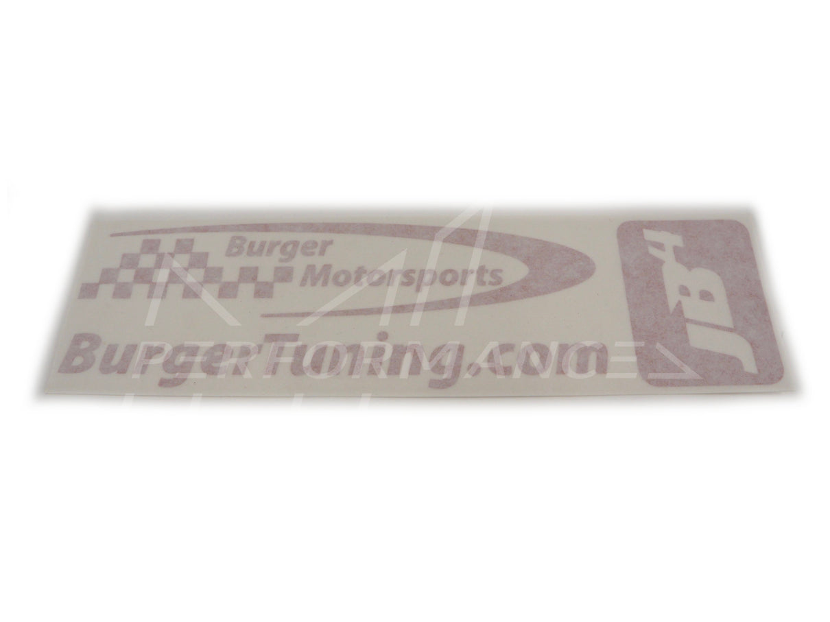 Burger Motorsports (BMS) Stickers - ML Performance US
