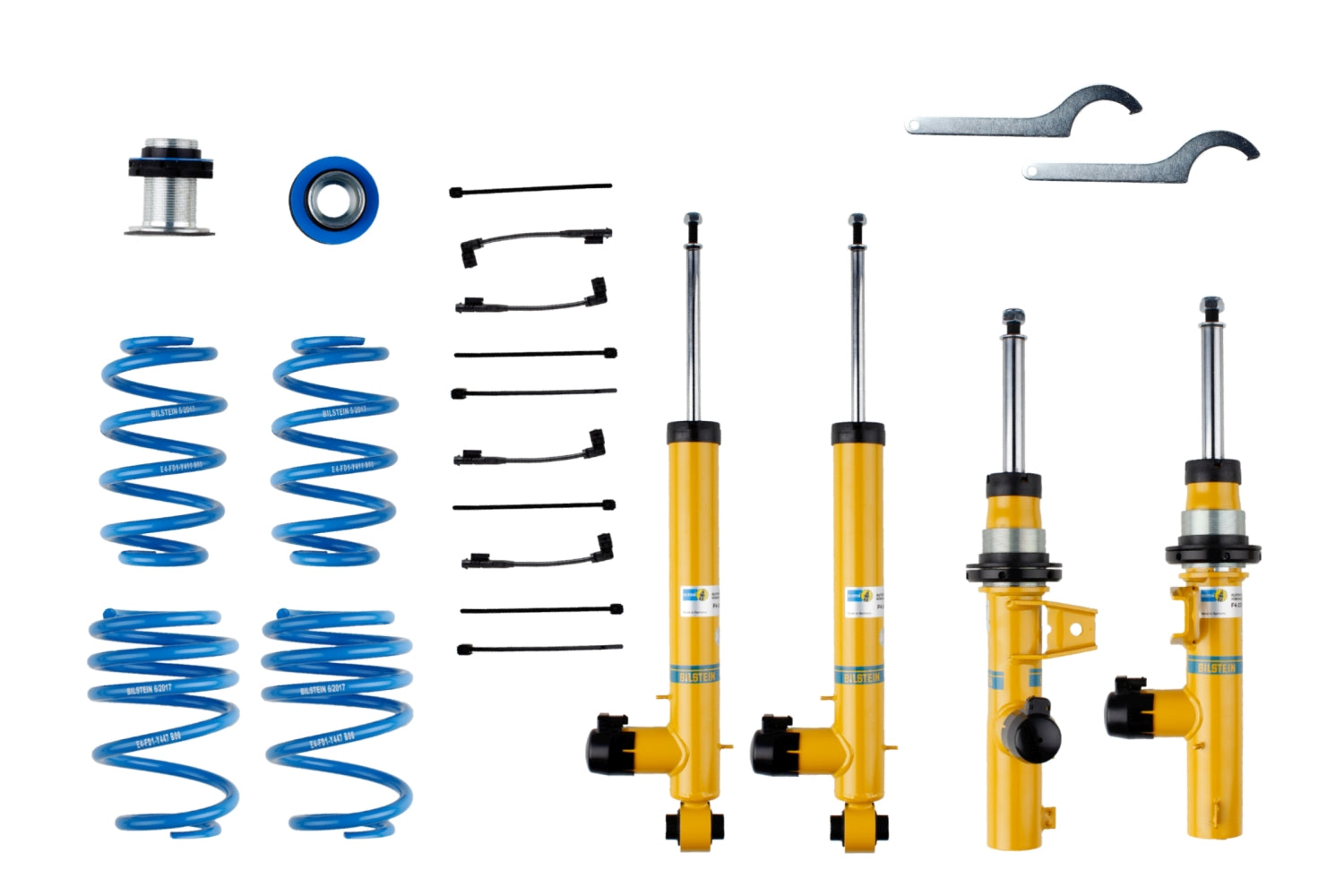 Bilstein Audi Seat Skoda VW B16 Damptronic Coilover (Inc. F3 Q3, 5F Leon ST, Superb III & MK7 Golf R) - ML Performance UK