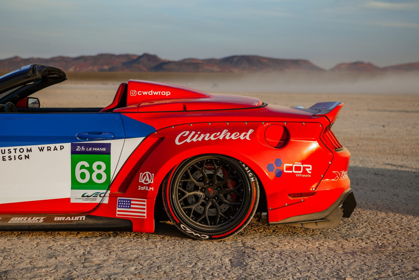 Clinched S550 2015+ Ford Mustang Spider Top | ML Performance UK Car Parts