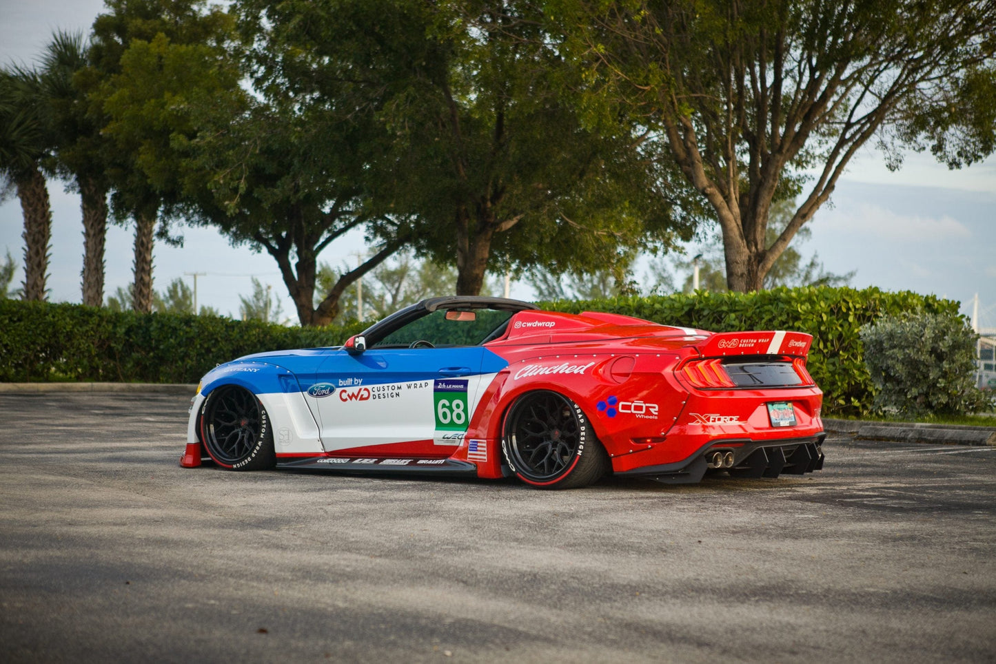 Clinched S550 2015+ Ford Mustang Spider Top | ML Performance UK Car Parts