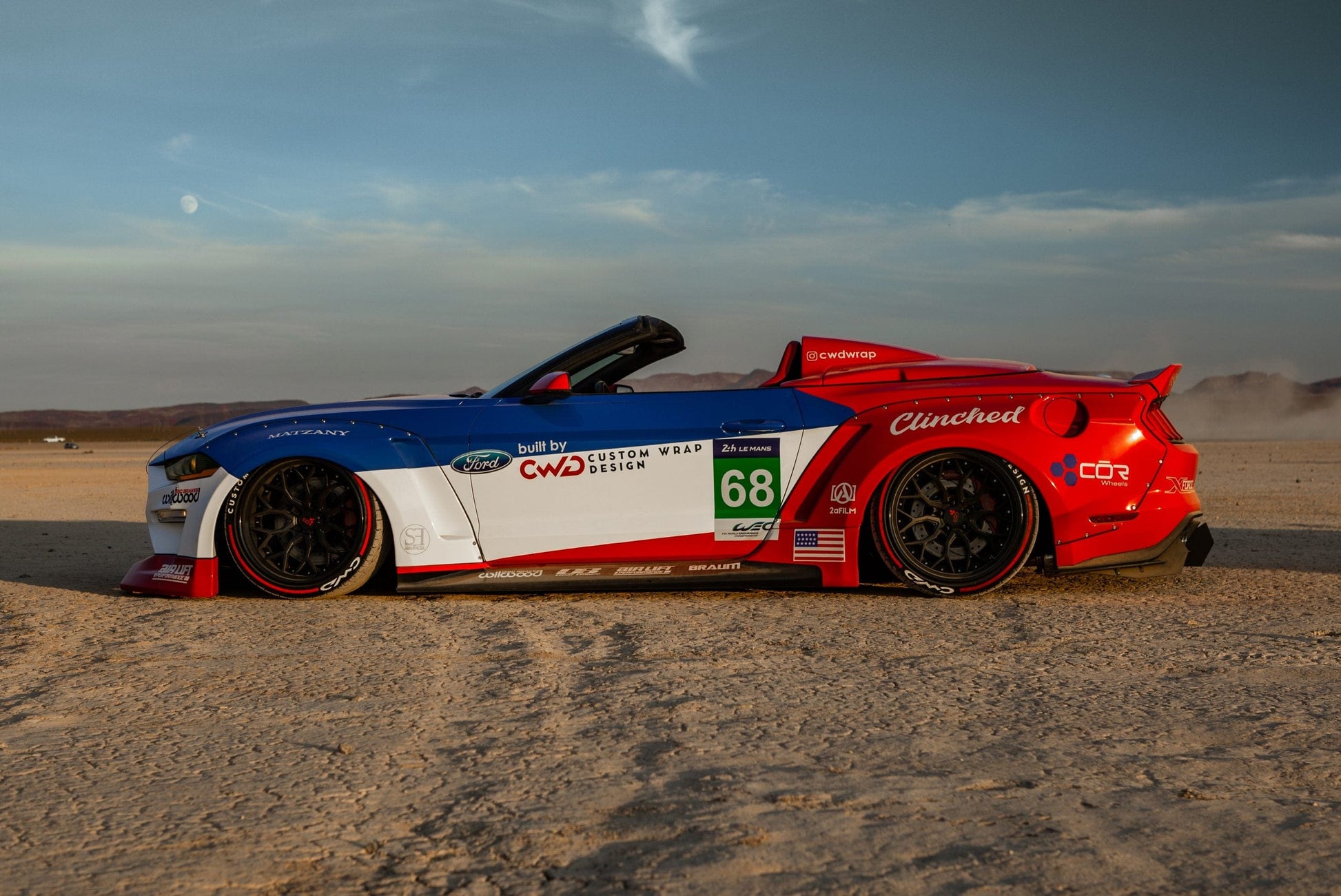 Clinched S550 2015+ Ford Mustang Spider Top | ML Performance UK Car Parts