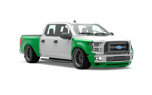 Clinched Ford F-150 (5.5 bed) Widebody Kit
