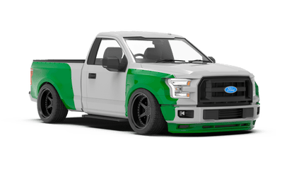 Clinched Ford F-150 (6.5 bed) Widebody Kit | ML Performance UK Car Parts