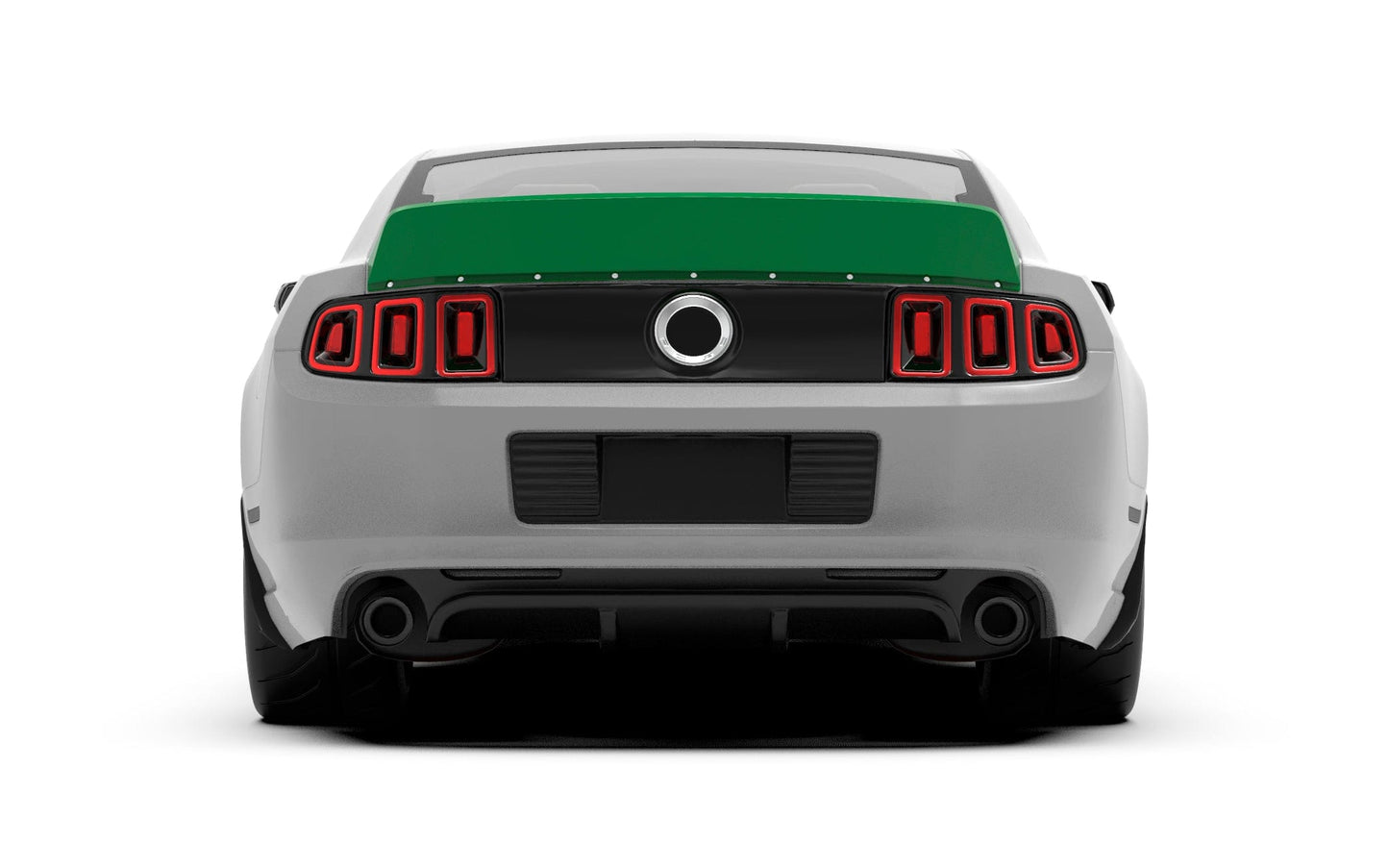 Clinched Ford Mustang S197 (2010-2014) Ducktail Spoiler
