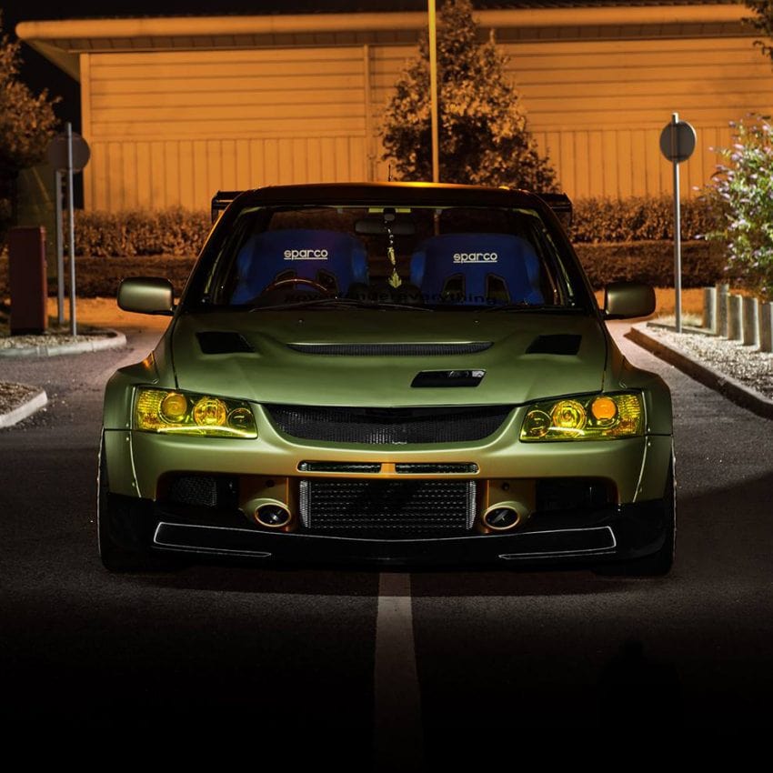 Clinched Mitsubishi Evolution Widebody kit