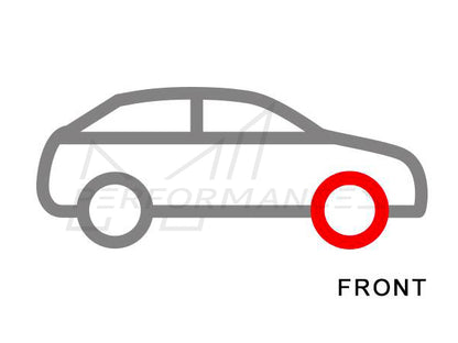 EBC Audi Seat Skoda Volkswagen Redstuff Sport Front Brake Pads - ATE Caliper (Inc. 8P A3, 8P S3, MK5 Golf & B6 Passat) - ML Performance UK