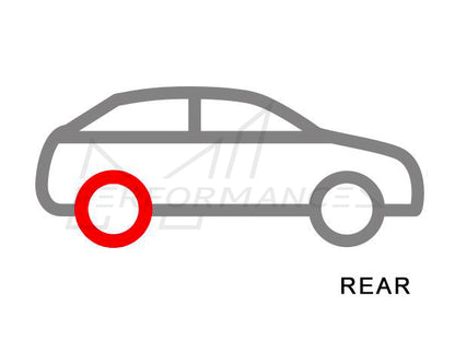 EBC Audi B8 Premium OE Replacement Rear Discs - ATE TRW Caliper (Inc. A4, A5, S4 & Q5) | ML Performance UK