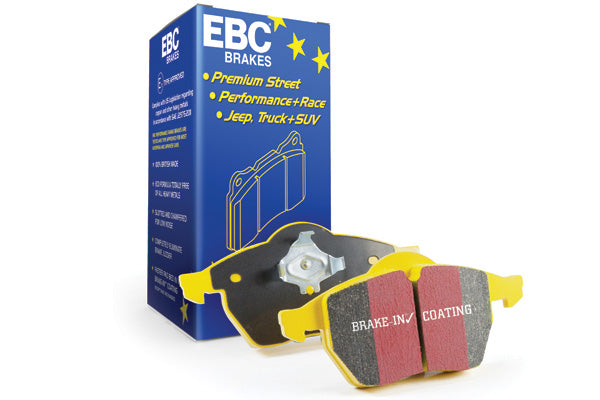 EBC Audi Mercedes Yellowstuff Street and Track Front Brake Pads - Brembo Caliper (Inc. C6 RS6, 4G8 RS7, W205 C63 AMG & C253 GLC63 S AMG)  | ML Performance UK