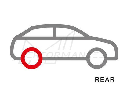 EBC Audi Volkswagen Yellowstuff 4000 Series Rear Sport Brake Pads & Premium OE Replacement Plain Discs Kit - TRW Caliper (Inc. B9 A4, B9 A5, B9 Q5 & B9 Touareg) | ML Performance UK