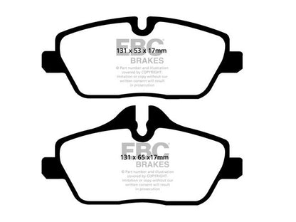 EBC BMW E81 E87 Greenstuff 2000 Series Sport Brakes Pad & Premium OE Replacement Plain Disc Kit - TRW Caliper (116i & 118i) | ML Performance UK