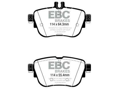 EBC Mercedes-Benz W/S/C/A238 Redstuff Sport Rear Brake Pads - TRW Caliper (Inc. E220, E250, E300 & E300 TD) - ML Performance UK